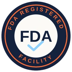 FDA Registered facility badge